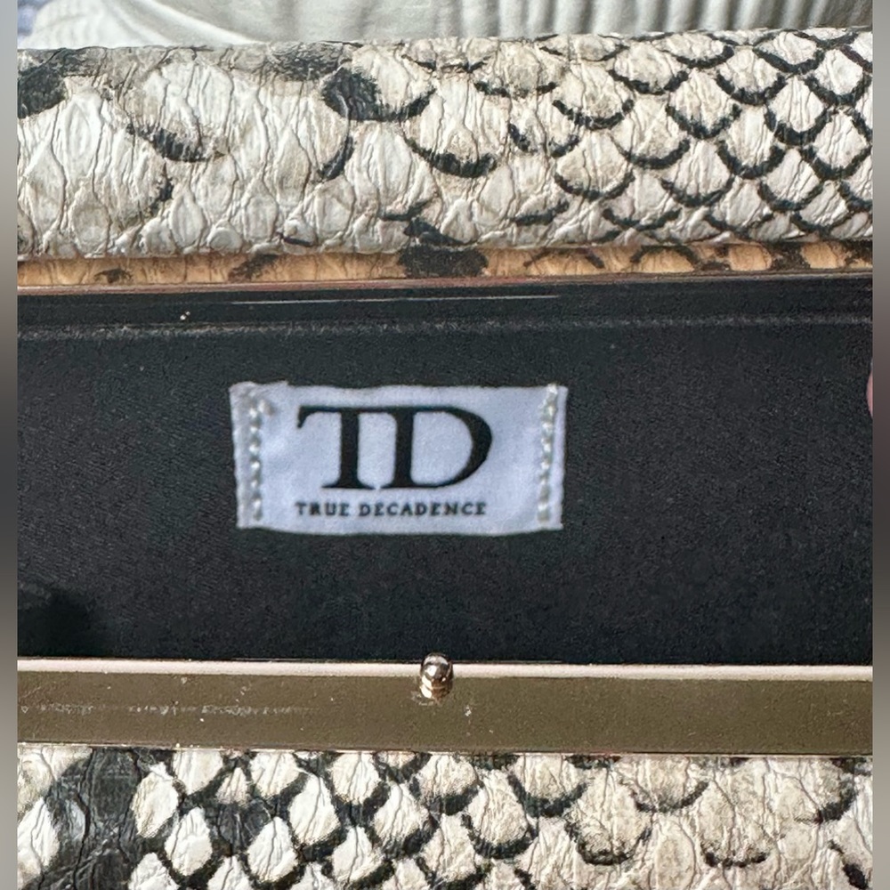 True Decadance Python Clutch - Picture 6 of 7